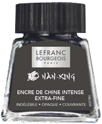 3013643013211 - Tinte Nan-King schwarz im Glas 14 ml