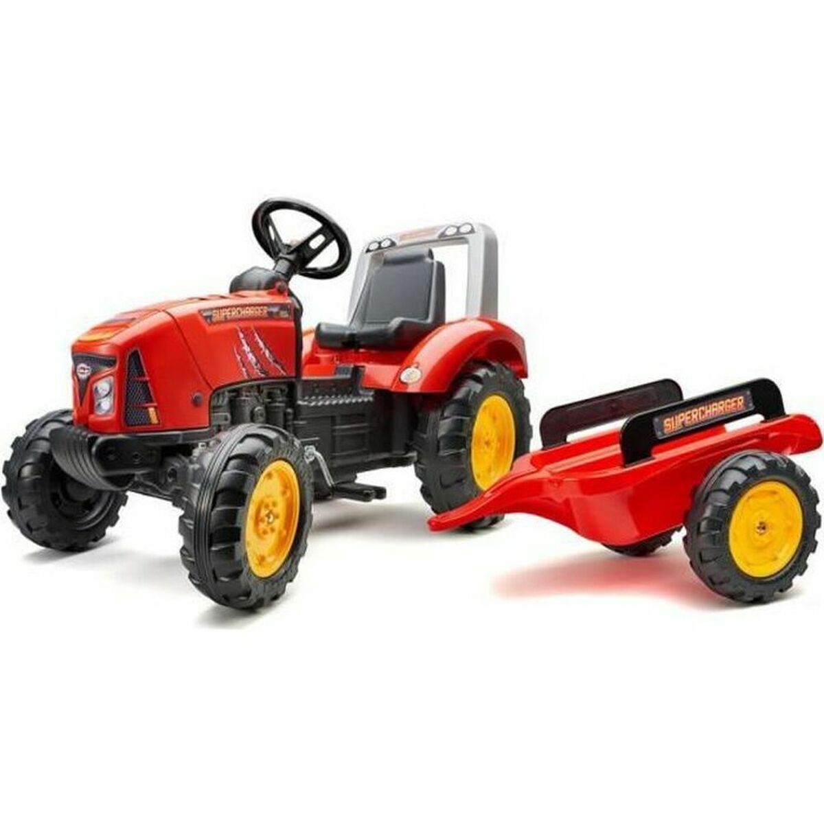 3016202020125 - Traktor mit Pedalen Supercharger 2020AB Rot 3016202020125 - Traktor mit Pedalen Supercharger 2020AB Rot
