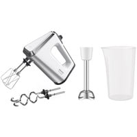 3016667247549 - KRUPS GN9121 3 Mix 9000 Handmixer Weiß Silber (750 Watt)