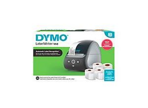 3026981475917 - Labelmaker DYMO® LabelWriter™ 550 bis 61 mm Etikettenbreite Thermodirektdruck 300 x 300 dpi 62 Etiketten min L 270 x B 140 x H 160 mm