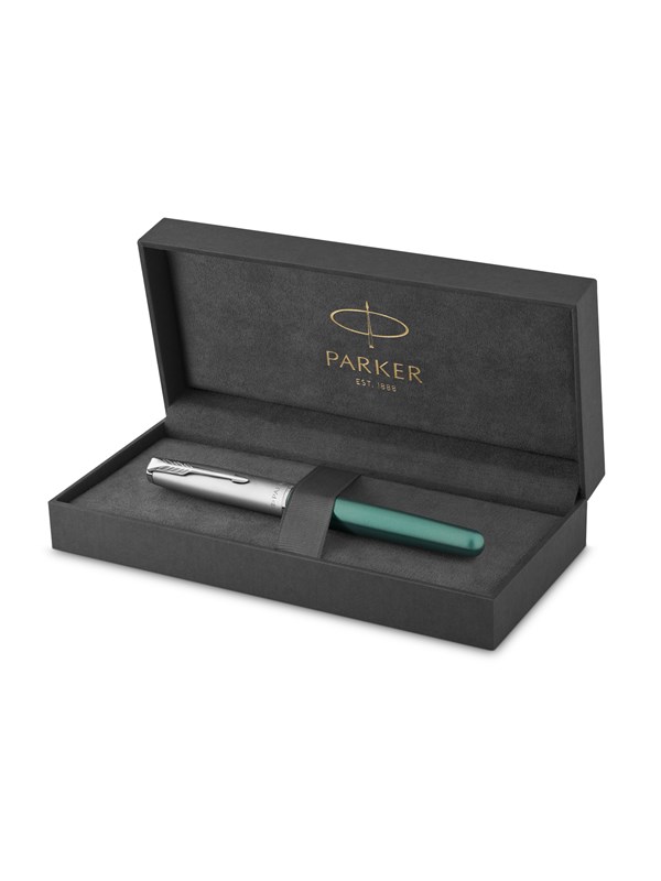 3026981693649 - Sonnet Rollerball | Metal & Green Lackierung mit Palladium-Zierteilen | feine Spitze mit schwarzer Tinte | Geschenkbox