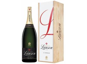 3029440001313 - Champagne Lanson Champagner Lanson - le Black Creation Brut - Methusalem in Holzkiste