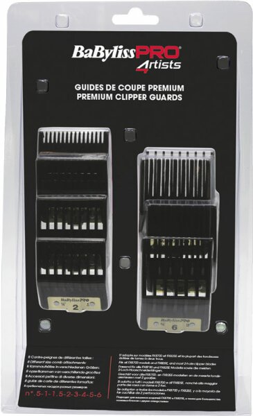 3030050180251 - BaByliss Pro 4Artists Premium Clipper Guards 8 Stück