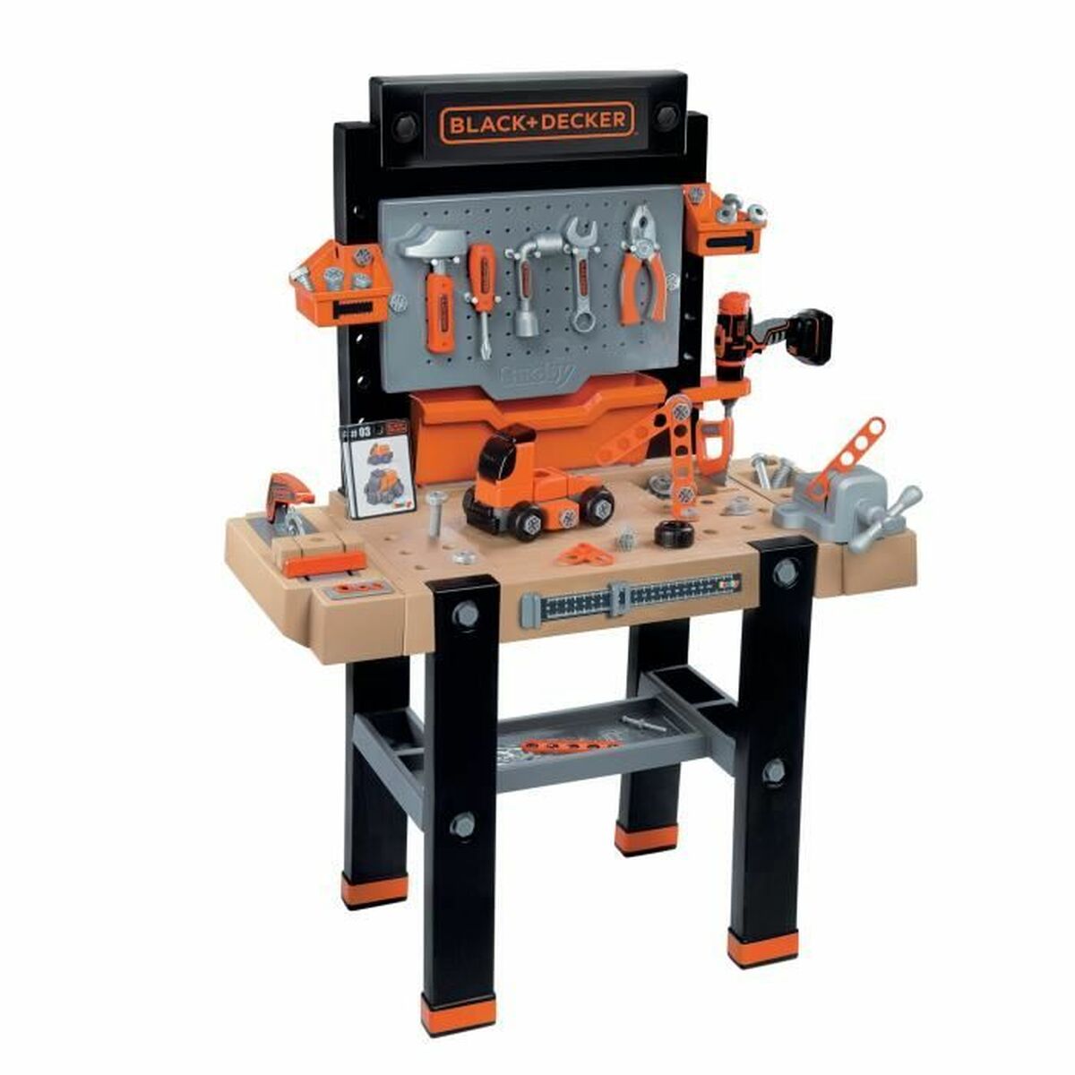 3032163607304 - Werkbank mit Werkzeugen Bricolo Ultimate 95 Stücke 103 x 79 x 39 cm 3032163607304 - Werkbank mit Werkzeugen Bricolo Ultimate 95 Stücke 103 x 79 x 39 cm