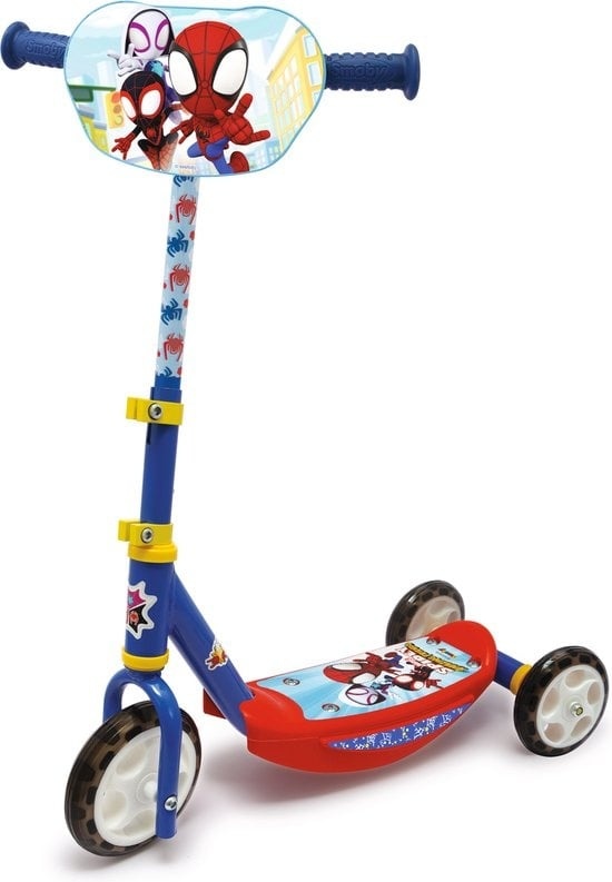 3032167509093 - Smoby - Disney Marvel - Spiderman Step - 3-Rad-Roller - max 20kg - 67 70cm höhenverstellbar - ab 3 Jahren