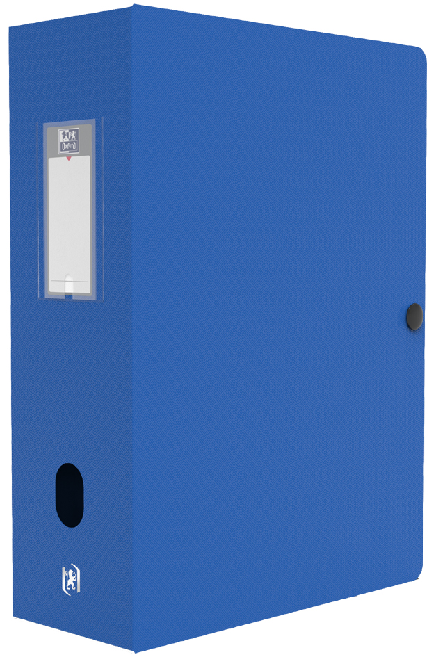 3045050030345 - Sammelbox Memphis Füllhöhe 100 mm DIN A4 blau