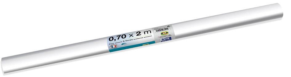 3045050085413 - ELBA Buchschutzfolie PVC kristall farblos 700 mm x 5 m Stärke 008 mm - 1 Stück (100207245)