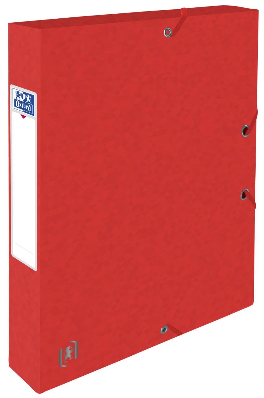 3045050392269 - 9 x Sammelbox Top File+ A4 40mm 390g qm Multistrat rot