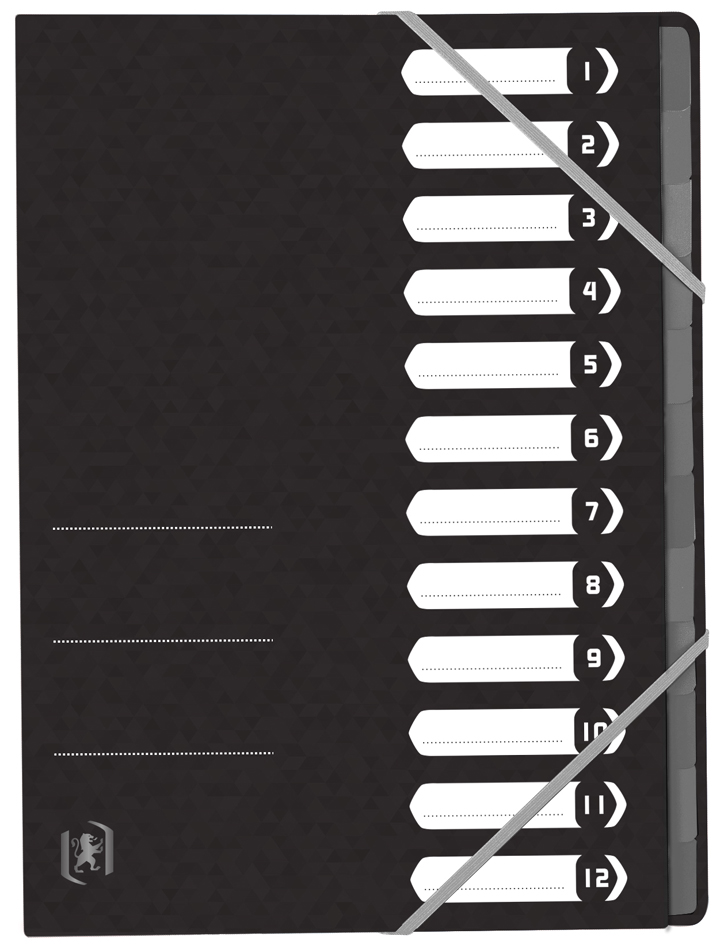 3045050409783 - Ordnungsmappe TOP FILE+ DIN A4 390g m² Colorspankarton schwarz 