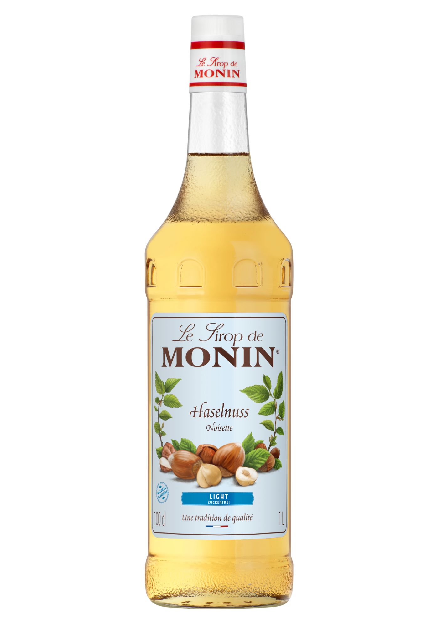 3052911612886 - Monin Sirup Haselnuss light 1L