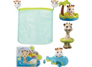 3056565163367 - SOPHIE LA GIRAFE® Badespielzeug-Set Sophie Geschenkbox Badespaß mehrfarbig