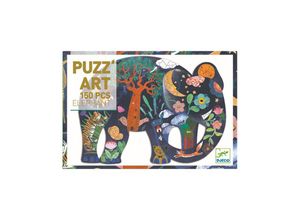 3070900076525 - Puzz Art ELEPHANT 150-teilig in bunt