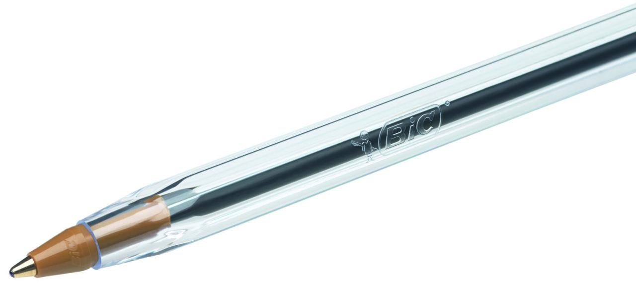 3086120100032 - BIC Kugelschreiber Cristal Original transparent Schreibfarbe schwarz 10 St