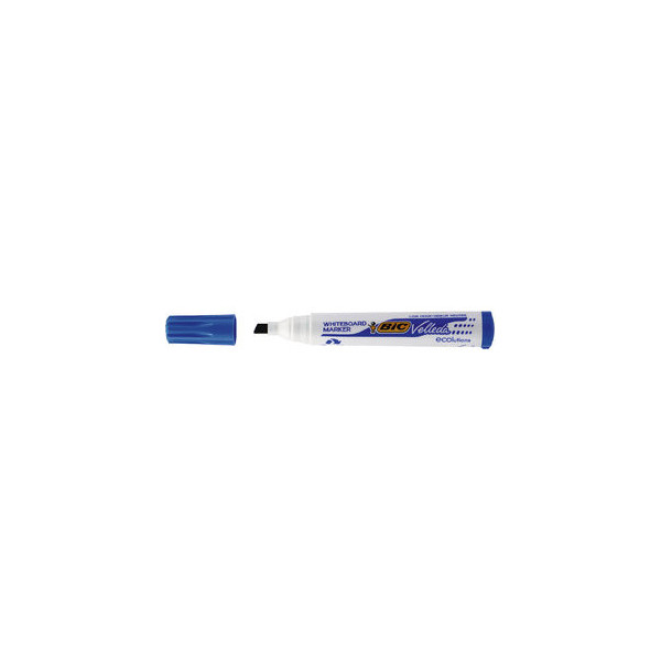 3086121751066 - Boardmarker Velleda ECOlutions 904947 blau 37-55mm Keilspitze 3086121751066 BIC 12 Stück