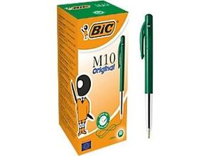 3086121901249 - BIC Druckkugelschreiber M10 Strichfarbe grün