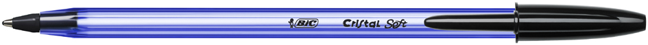 3086123355354 - BIC Kugelschreiber Cristal Soft Strichfarbe schwarz