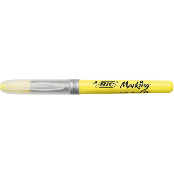 3086123448919 - Textmarker Highlighter Flex 942040 gelb 16-34mm konisch 3086123448919 BIC