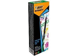 3086123449190 - BIC Intensity Fineliner Grün 12 Stück