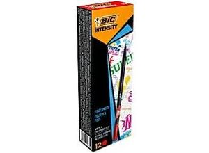 3086123449350 - BIC Intensity Fineliner 04 mm Rot 12 Stück