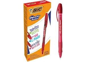 3086123460133 - BIC Gel-ocity Illusion Gel-Tintenroller 04 mm Rot 12 Stück