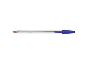 3086123734746 - Cristal Kugelschreiber mit Kappe Gr M - 04 mm - blau - 10 Stück 3086123734746 BIC 10 Stück