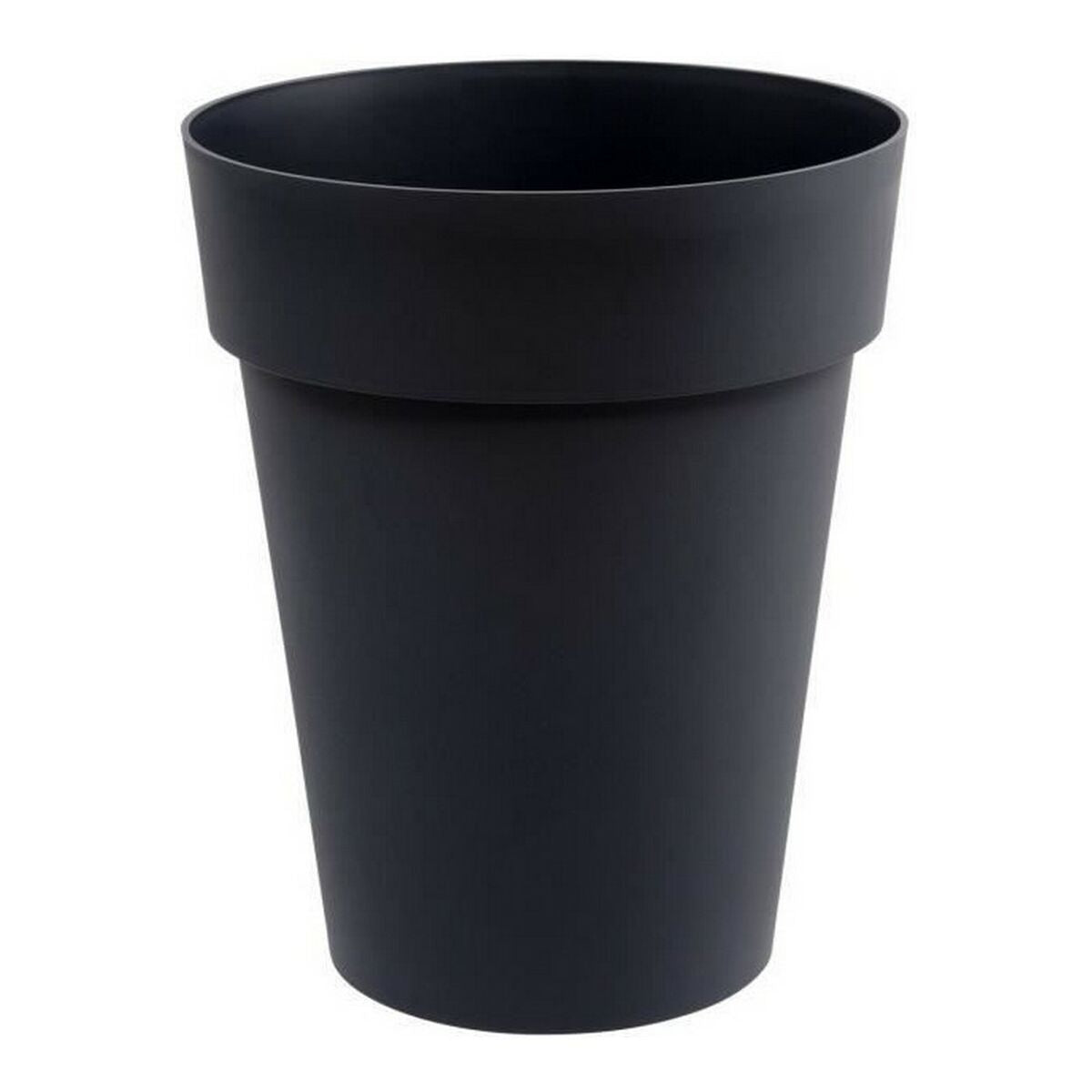 3086960211462 - Blumentopf Grau Anthrazit Dunkelgrau Kunststoff rund Ø 44 x 53 cm 44 x 44 x 53 cm