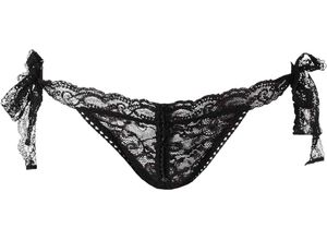 3102061350838 - Bôite à Désir Ouvert-Slip Spitze Spitzenband für Damen schwarz OneSize