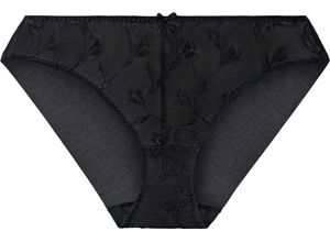 3102061842944 - Slip Spitze Zierschleife für Damen schwarz 42