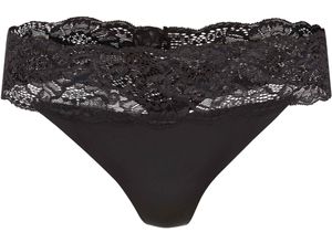 3102061953893 - Sweetessence String florale Spitze für Damen schwarz 44