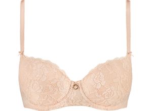 3102062055770 - 2k Rosessence Care Bügel-BH Halbschale floral für Damen beige 70D