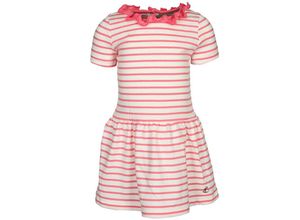 3102271593513 - - Jersey-Kleid FOREST gestreift in pink weiß Gr80