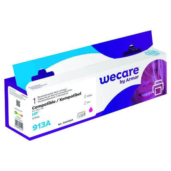 3112539743444 - WeCare Tintenpatrone komp mit 913AF6T78AE Inhalt 47ml magenta 3112539743444 HP