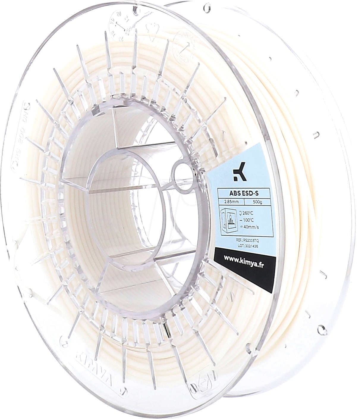 3112539756215 - KIMYA PS2005TQ - Filament ABS-ESD Natürlich 285 mm 500 g 3112539756215 - KIMYA PS2005TQ - Filament ABS-ESD Natürlich 285 mm 500 g