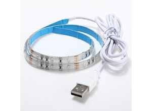 3113837746540 - Kingso - 50CM   1M   2M   3M USB-LED-Streifen 3528 smd wasserdichter Streifen Weihnachtsfernseh-Hintergrundbeleuchtung