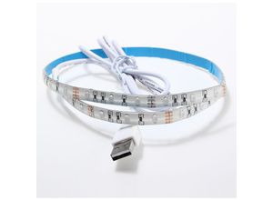 3113837746557 - Kingso - 50 cm usb LED-Streifenleuchten smd 3528 Nicht wasserdichter Urlaubsfernsehhintergrund