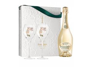 3113889000317 - Champagne Perrier-Jouët Champagner Perrier Jouët - Blanc de Blancs - Geschenkset 2 Gläser