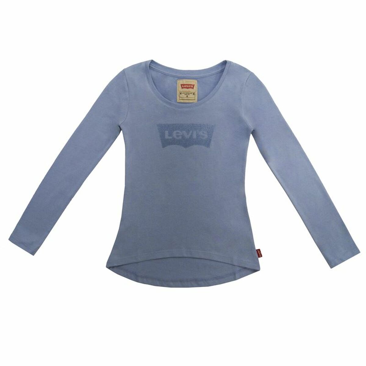 3114438993685 - Langarm T-Shirt für Kinder Levis Fille Stahlblau 3114438993685 - Langarm T-Shirt für Kinder Levis Fille Stahlblau