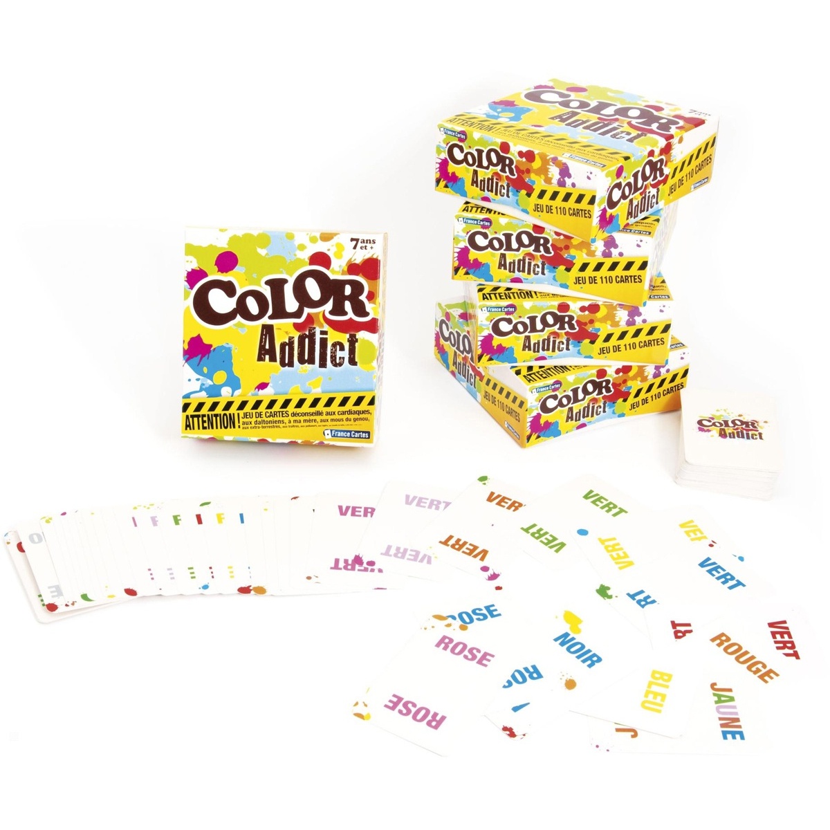 3114524104001 - Gesellschaftsspiele color addict France Cartes