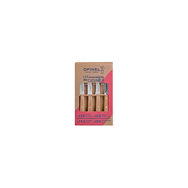 3123840013003 - Opinel Les Essentiels du Cuisinier Messerset 4-tlg