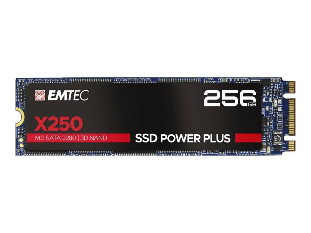 3126170170453 - EMTEC SSD Power Plus X250 - SSD - 256 GB - intern - M2 2280 - SATA 6Gb s 3126170170453 - EMTEC SSD Power Plus X250 - SSD - 256 GB - intern - M2 2280 - SATA 6Gb s