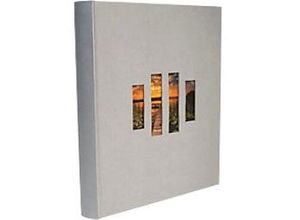 3130630160724 - Exacompta Milano Fotoalbum Hardback Papier 303 x 328 x 47 cm Grau