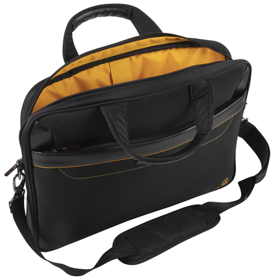3130630174349 - Laptoptasche Exactive® geeignet für 1 Laptop bis 156 Reissverschlussfach Rückenschlaufe 305 x 420 x 50 mm Polyesterstoff schwarz