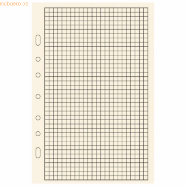 3130630182115 - 5 x Timer Notizblock gelb kariert 40 Blatt 105x172mm