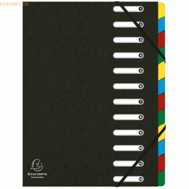 3130630551218 - Ordnungsmappe 55121E DIN A4 Schwarz Manilakarton 24 x 32 cm 3130630551218 - Ordnungsmappe 55121E DIN A4 Schwarz Manilakarton 24 x 32 cm