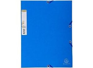 3130630569824 - Eckspannmappe 56982E A4 Wellpappe (einwellig) 380g mit 3 Einschlagklappen 3130630569824 Exacompta 3130630569824 - Eckspannmappe 56982E A4 Wellpappe (einwellig) 380g mit 3 Einschlagklappen 3130630569824 Exacompta