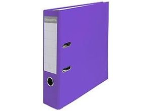 3130630918479 - Maxi Ordner DIN A4 75 mm Violett 2 Ringe 918417B Pappkarton PP (Polypropylen) Glänzend Hochformat