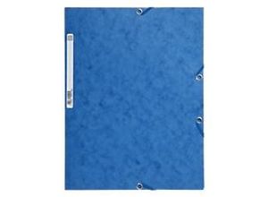 3130632555023 - Sammelmappe DIN A4 Blau Karton 24 x 32 cm 25 Stück