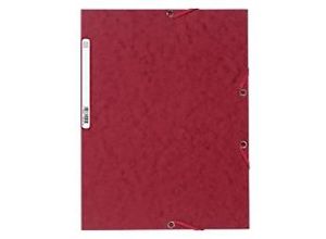 3130632555252 - Sammelmappe 55525E DIN A4 Kirsche Beschichteter Manila Karton 24 x 32 cm 25 Stück