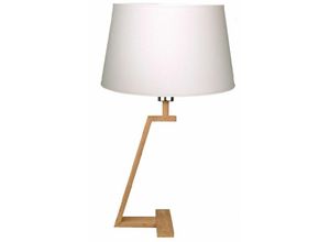 3131130358826 - Temahome Boutique Officielle - Tischlampe memphis lt elfenbeinfarben - Naturholz und Elfenbein