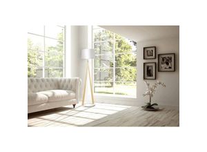 3131130364698 - Temahome Boutique Officielle - Lampadaire zazou ls Blanc